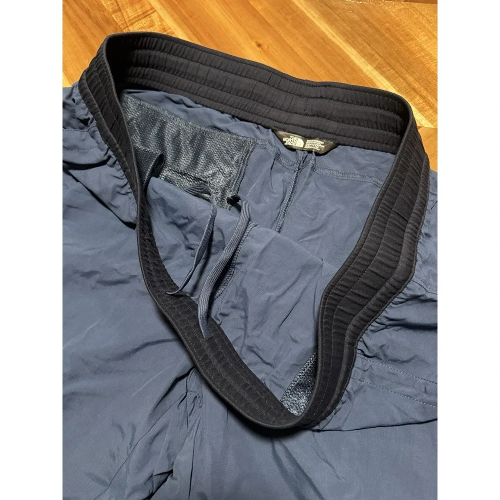 The North Face Board Shorts Mens XXL Blue Quick Dry Hiking Swim‎ Drawstring